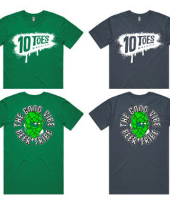 10 Toes Hop Dude Tees