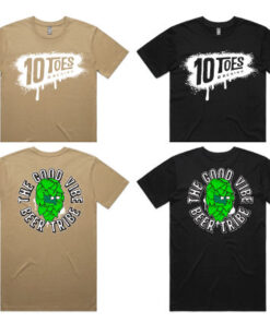Alternative view of 10 Toes Hop Dude Tees