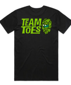 Alternative view of 10 Toes Team Toes Staff Tees