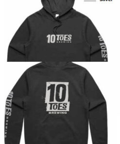 Alternative view of 10 Toes Original Logo Hoodies