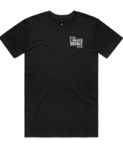 AS Staple Branded Tee - One Colour screen print front and back