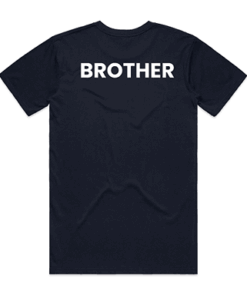 Alternative view of Brother Support Brother T-shirt