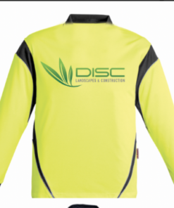 Alternative view of Disc Landscapes Long Sleeve Polo